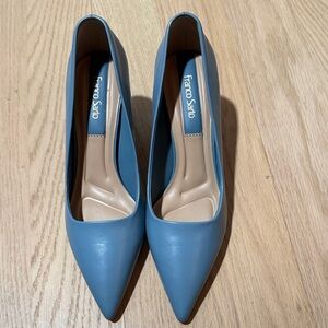 Franco Sarto Women's Sky Blue Heels